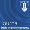 JOURNAL OF THE AUDIO ENGINEERING SOCIETY杂志封面